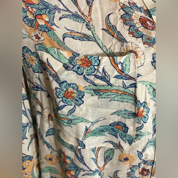 Anthropologie Pilcro The‎ Romy Relaxed Button down Blouse XXS Oversized - Picture 10 of 13